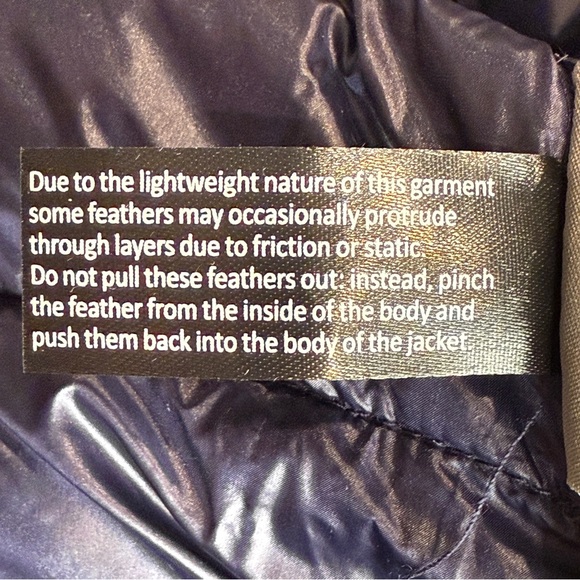 🆕 Men's Michael Kors Premium Down Puffer Jacket - Size XXXL Gun Metal Color - Picture 11 of 16